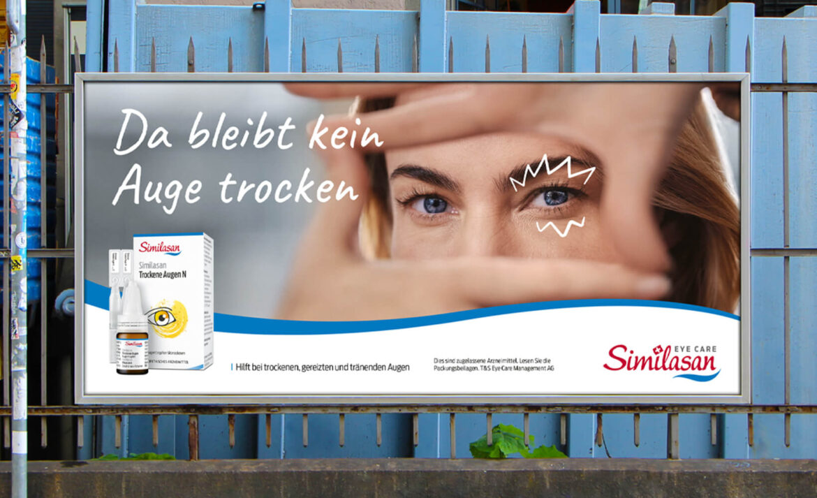 Similasan Eye Care Plakat